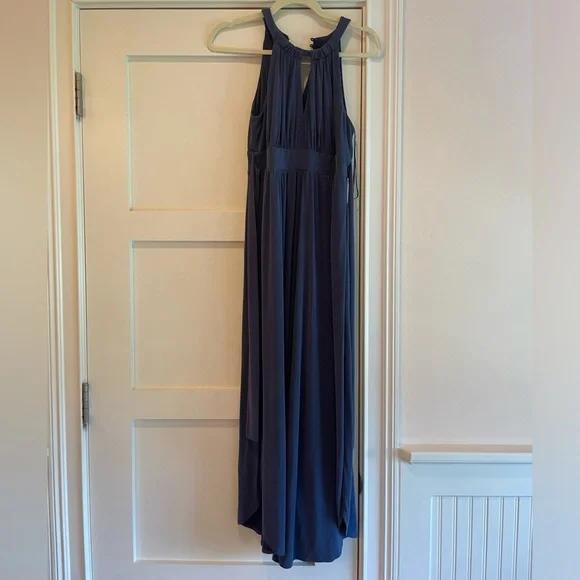 Anthropologie Moulinette Soeurs Eremita Blue Wide Leg Jumpsuit - Picture 3 of 5